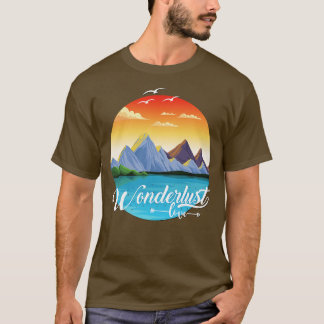 Äventyr Wanderlusten kärlek Utforska världsresan T Shirt