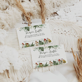 Äventyr Woodland Mushroom Pojke Shower Tilläggskort