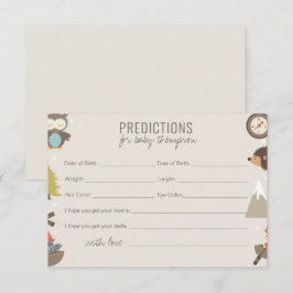 Äventyr Woodland Neutralt Predictions for Baby Tilläggskort