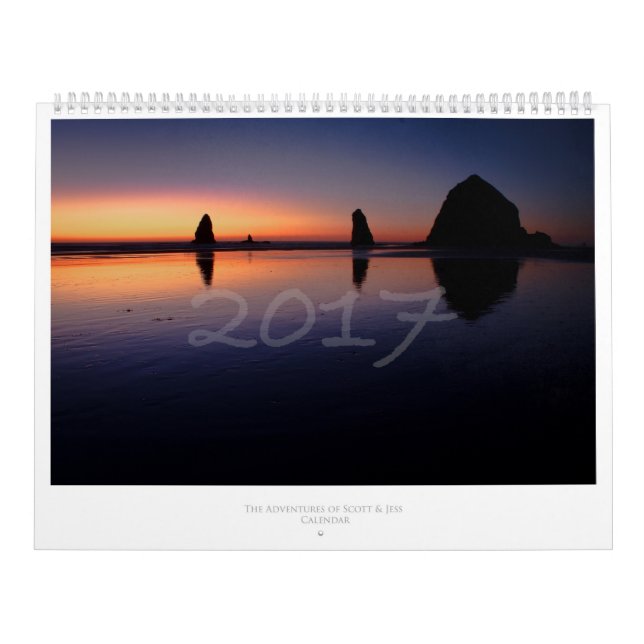 Äventyren av Scott & den Jess kalendern Kalender (Omslag)