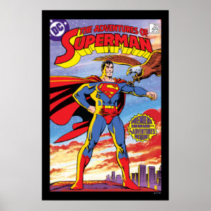 Äventyren av Superman #424 Poster