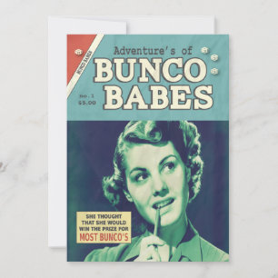 Äventyren Bunco Babes Inbjudningar