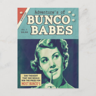 Äventyren Bunco Babes Vykort