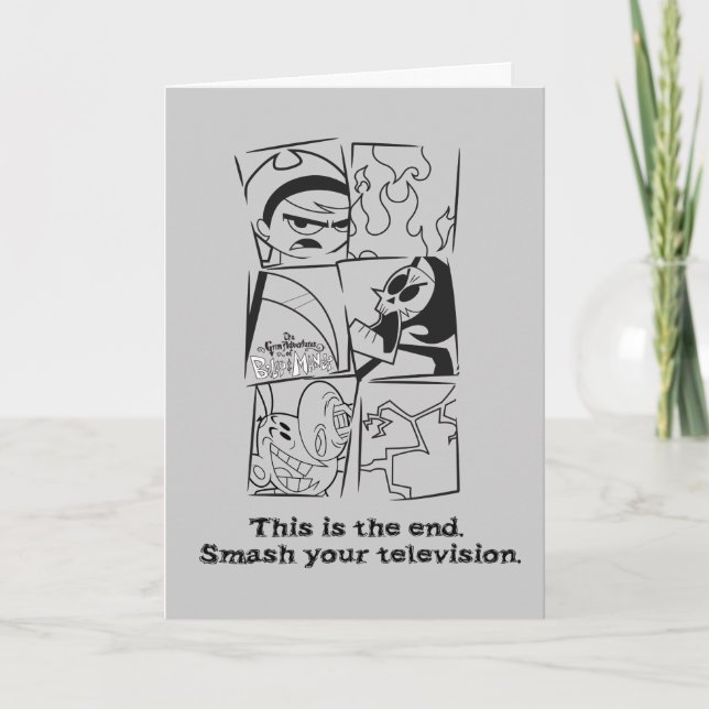 Äventyren Grim av Billy & Mandy - slutet Kort (Framsida)