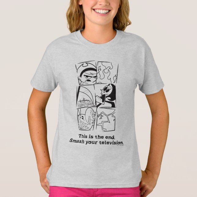 Äventyren Grim av Billy & Mandy - slutet T Shirt (Framsida)