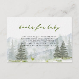 Äventyret Börjar Berg Skog Böcker för Bebisar Tilläggskort