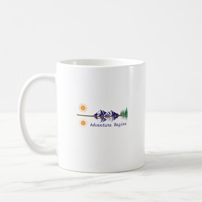 Äventyret Börjar Kaffemugg (Vänster)