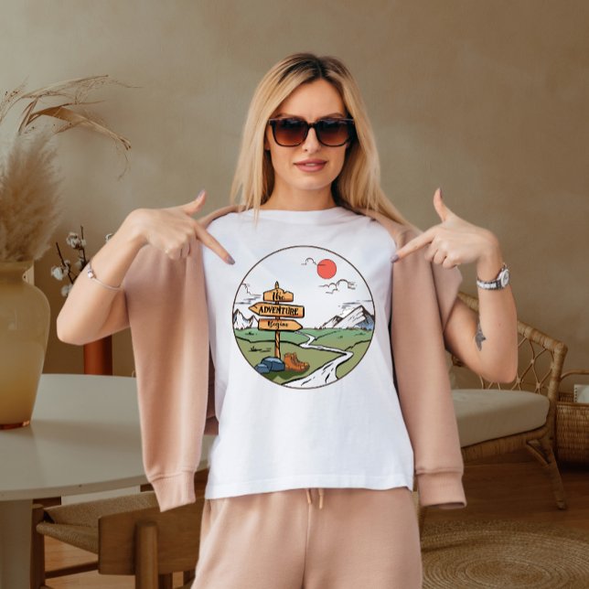 Äventyret börjar  t shirt (Skapare uppladdad)