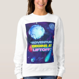 Äventyret börjar vid uppskjutning isolerad tumbler t shirt