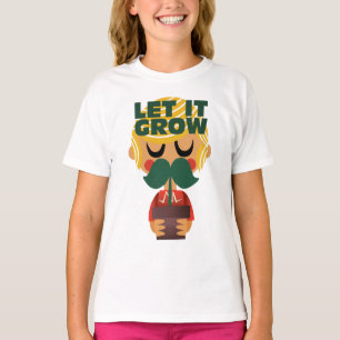Äventyret med mustaschens tillväxt t shirt