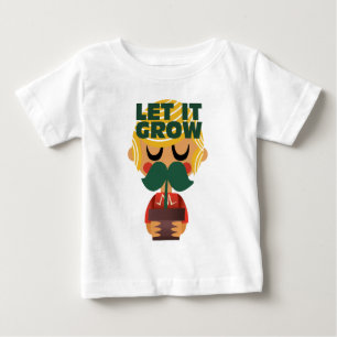 Äventyret med mustaschens tillväxt t shirt