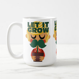 Äventyret Mustaschväxt Kaffemugg