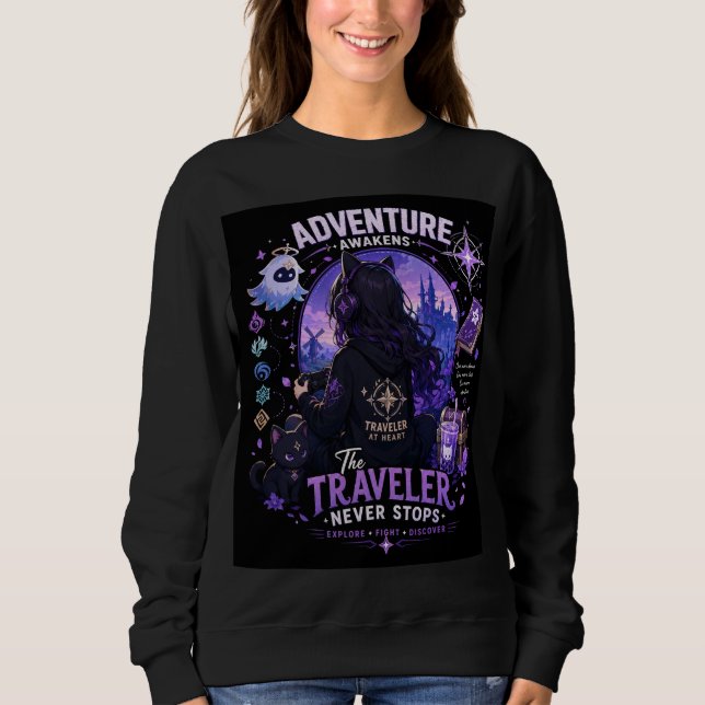 Äventyret Vaknar T Shirt (Framsida)