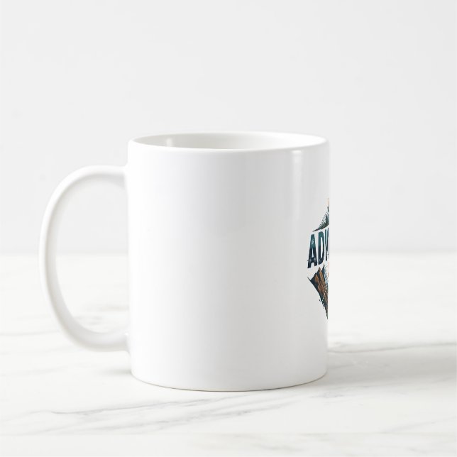 Äventyret Väntar Toppar & Dalar Kaffemug Kaffemugg (Vänster)