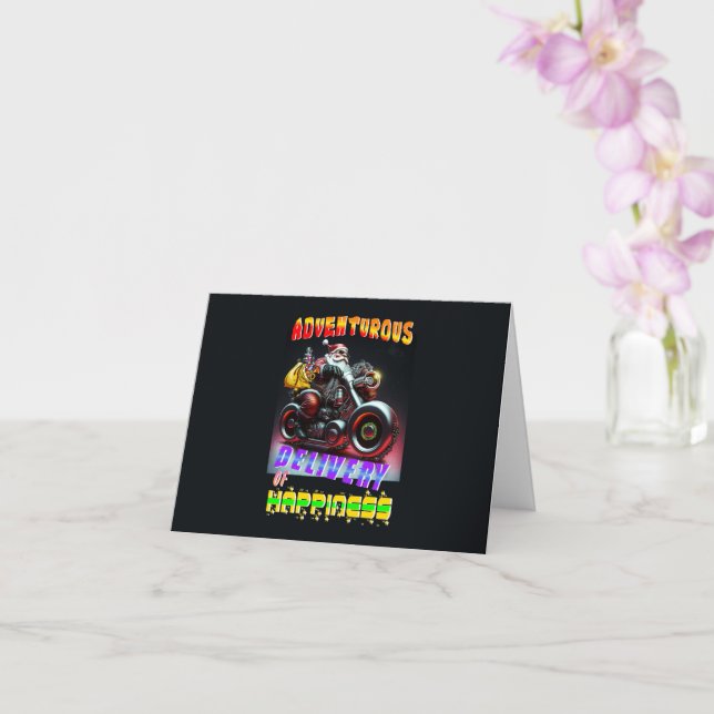 Äventyrlig Leverans Av Lycka Kort (Orkide)