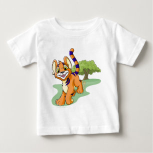Äventyrliga orange Kougra på gåtaön Tröja