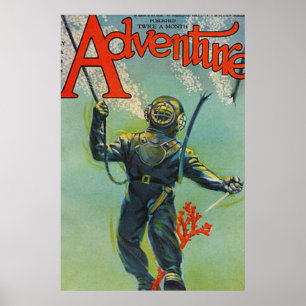 Äventyrmagazonen täcker poster