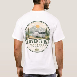 Äventyrs campingföretag t-shirt Vers2