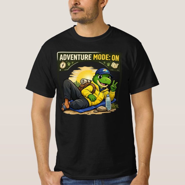 Äventyrs Dino T Shirt (Framsida)