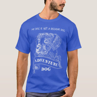 Äventyrs Hund Outr Mountain Vandring Camping Och t Shirt