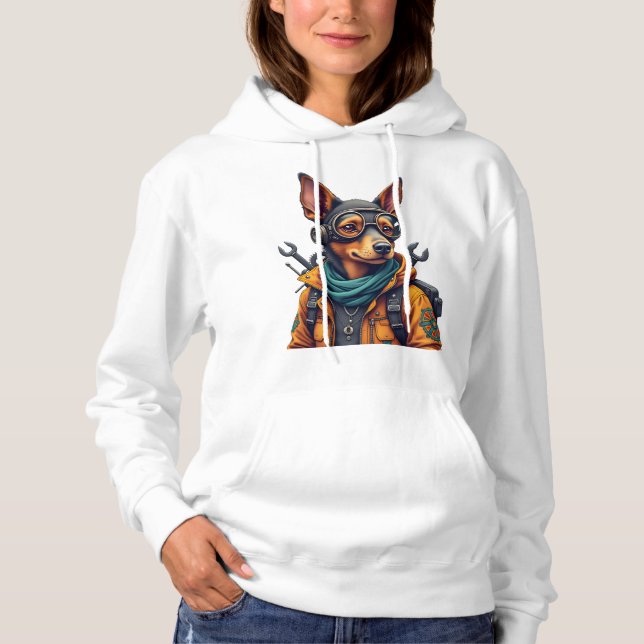 Äventyrs Hund   T Shirt (Framsida)