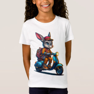 Äventyrs Kanin Flicka T-Shirt