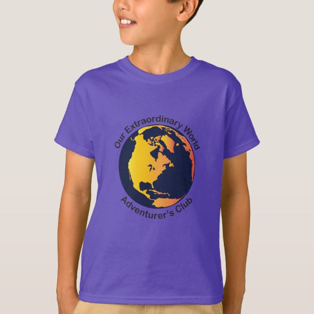 Äventyrs Klubb T Shirt (Framsida)