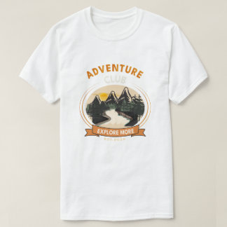 Äventyrs Klubb Utforska Mer Fjällvandring T Shirt
