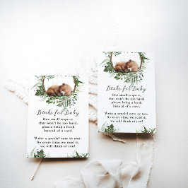 Äventyrs Skog Svamp Fern Baby Pojke Dopp Tilläggskort