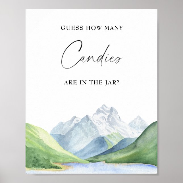 Äventyrs tid! Gissa hur många godisar Poster (Framsidan)