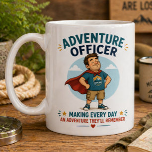 Äventyrsansvarig kaffemugg