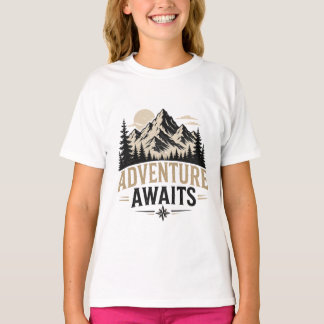 Äventyrsberg Natur Utomhus Grafisk T-Shirt