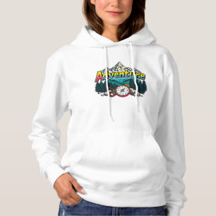 Äventyrsberg – Naturdesign för vandring utomhus T Shirt