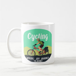 ÄventyrsCyklist "Glädjeresan" Kaffemugg