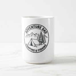 Äventyrsdags camping hoodie - Rolig utomhus-aktivi Kaffemugg
