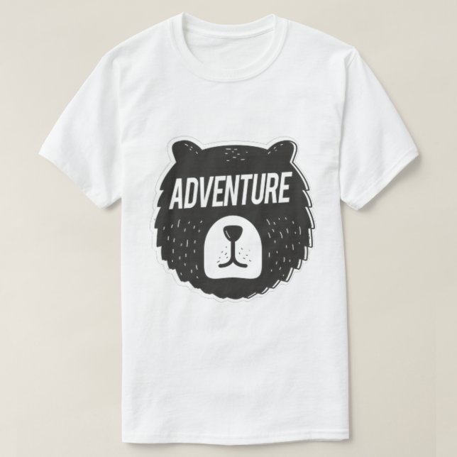 Äventyrsdekal T Shirt (Design framsida)