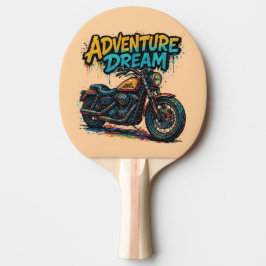 Äventyrsdrömresa / Vintage Chopper Motorcykel  Pingisracket