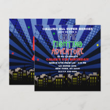 Äventyrsfest för brottsbekämpande superhjältar