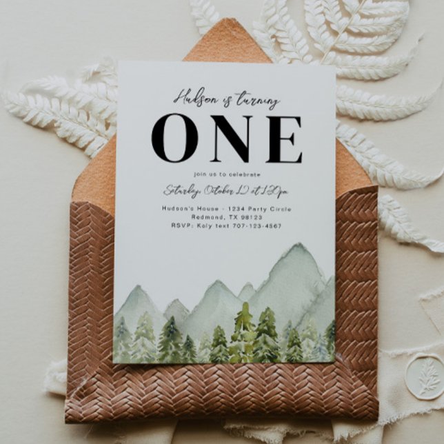 Äventyrsfödelsedagsinbjudan | Berg Födelsedag Inbjudningar (Skapare uppladdad)