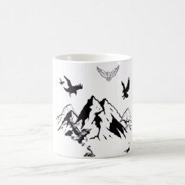 Äventyrskaffekopp för vildmarken kaffemugg