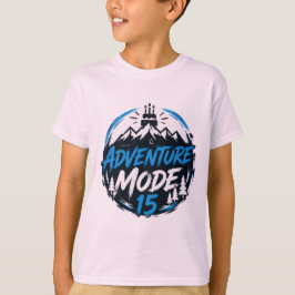 Äventyrsmode 15 Tonårsgrafisk T-shirt