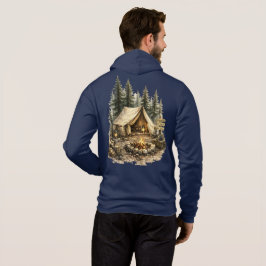Äventyrsstuga Tur Sällskapsresa Rustik Camping T Shirt