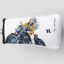 Äventyrstid Motorcykelåkare: Golf Putter Cover