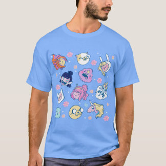 Äventyrstids Vänner 1 vän tjej T Shirt