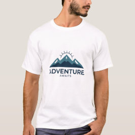 Äventyrsvänlig T-Shirt | Bergsklättringstee