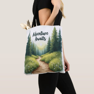 Äventyrsvänlig Totebag Tygkasse