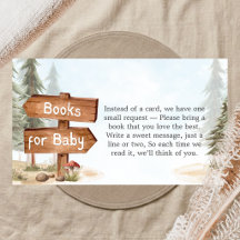 Äventyrsväntar Skogsbarn Babyshowerbok för Bebis