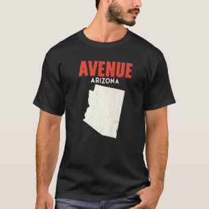 Avenue Arizona USA State America Travel Arizonia T Shirt