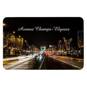 Avenue Champs-Elysee Magnet