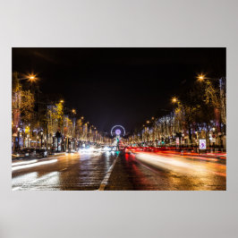 Avenue Champs-Elysee Poster